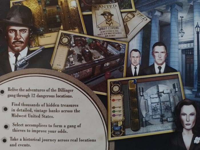 PC - Amazing Heists Dillinger - Hidden Object Game