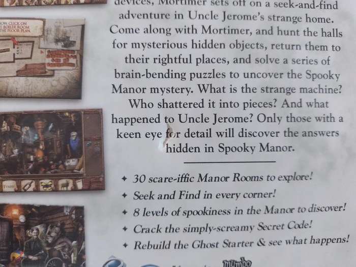 PC - Mortimer Becket and the Secrets of Spooky Manor - Hidden Object Game