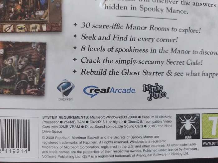 PC - Mortimer Becket and the Secrets of Spooky Manor - Hidden Object Game