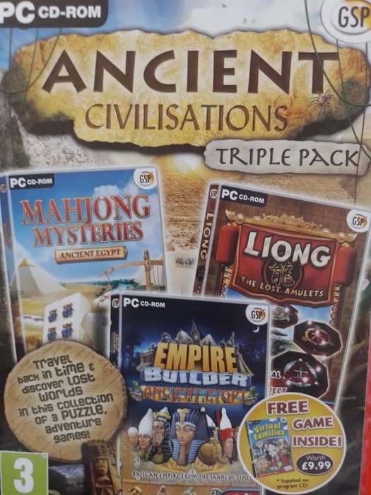 PC - Ancient Civilisations Triple Pack - Hidden Object Game