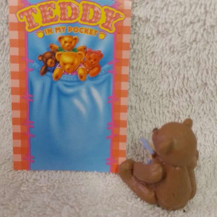 Vintage Teddy In My Pocket - Harry No 20 c/w card