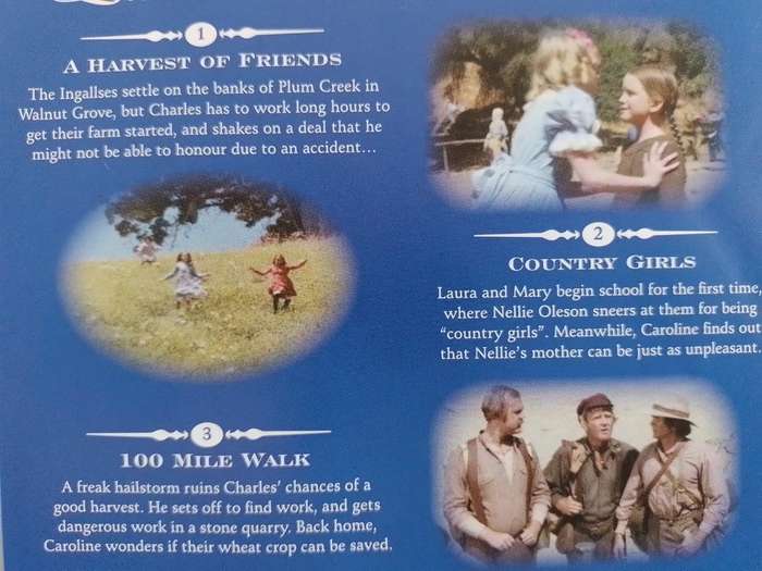 DVD - Little House on the Prairie The Official Collection Disc 1 Episodes 1 - 3