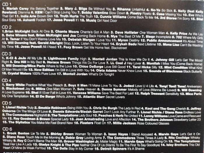 CD - 100 RnB And Soul Essentials (6cd's) -  FBUDCD 012