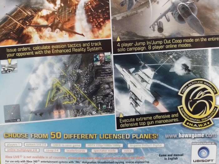 Xbox 360 - Tom Clancy's HAWX