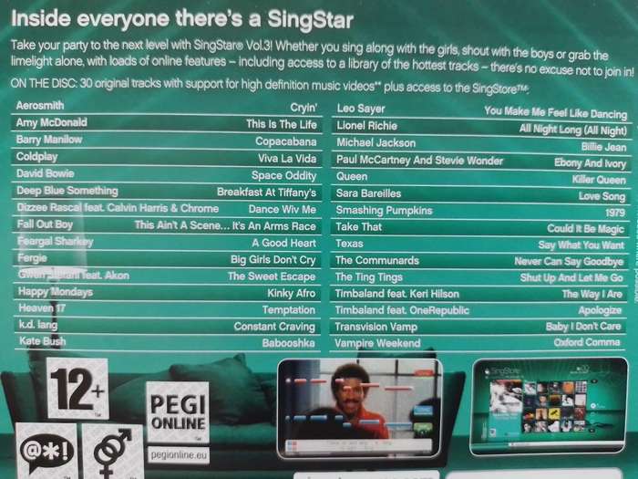PS3 - Singstar Vol.3