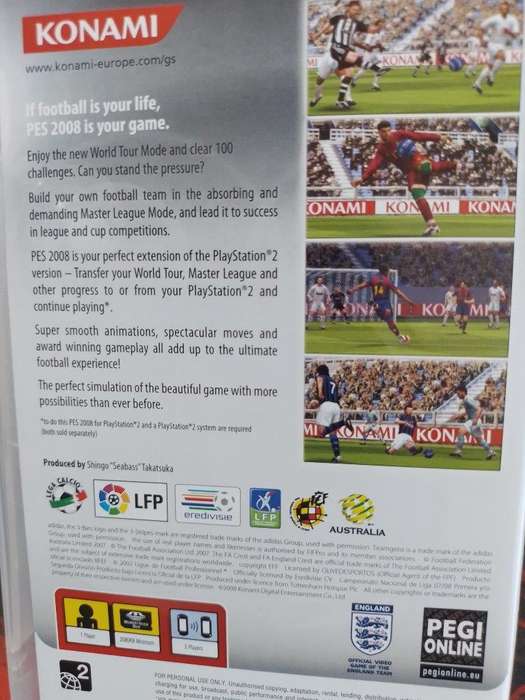 PSP - Pro Evolution Soccer 2008