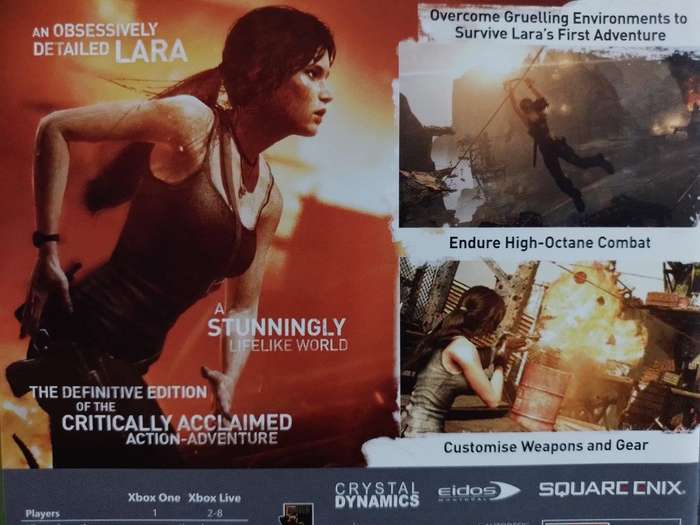 Xbox ONE - Tomb Raider Definitive Edition