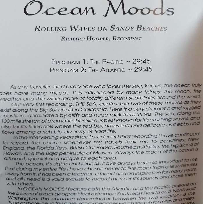CD - Ocean Moods