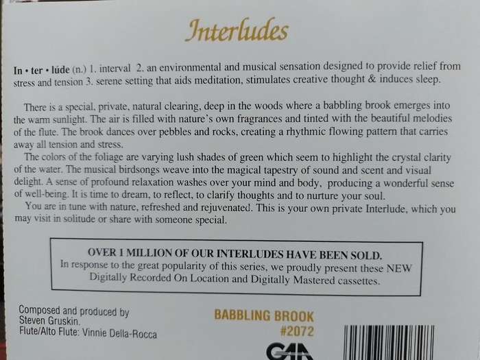 CD - Babbling Brook .... Interludes
