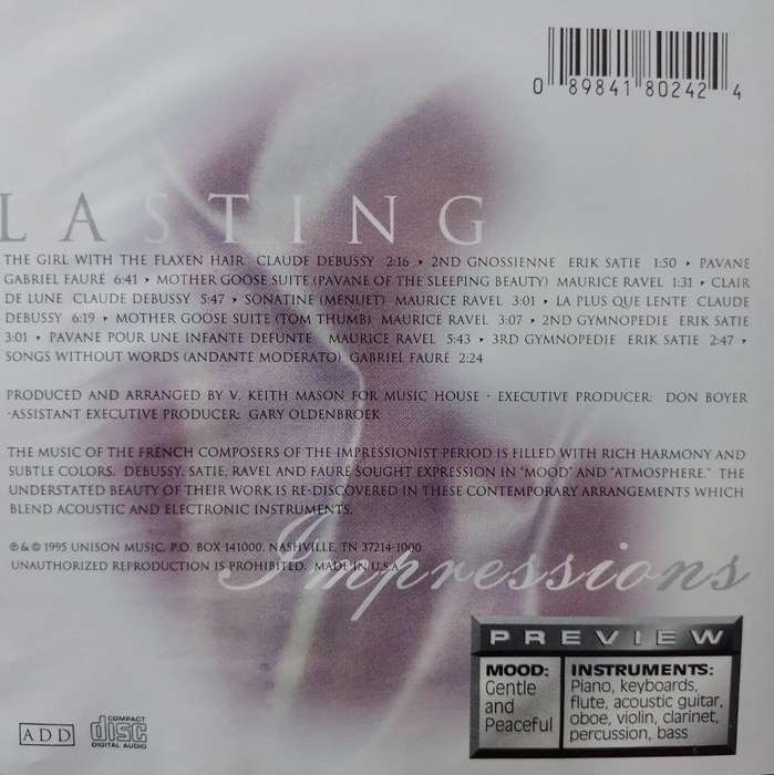 CD - Lasting Impressions