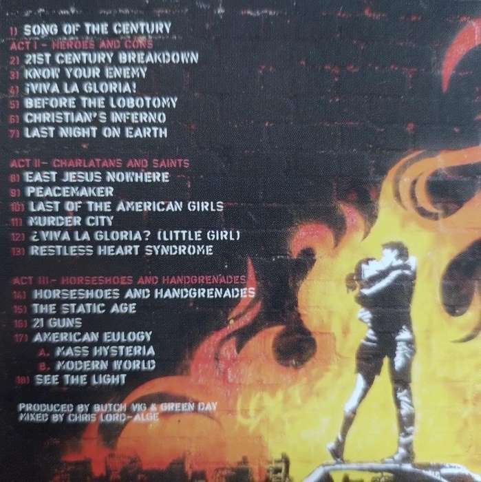 CD - Green Day - 21st Century Breakdown