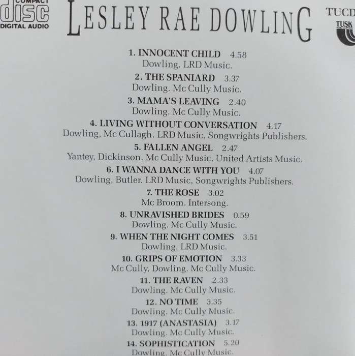 CD - Lesley Rae Dowling - The Best Of Lesley Rae Dowling