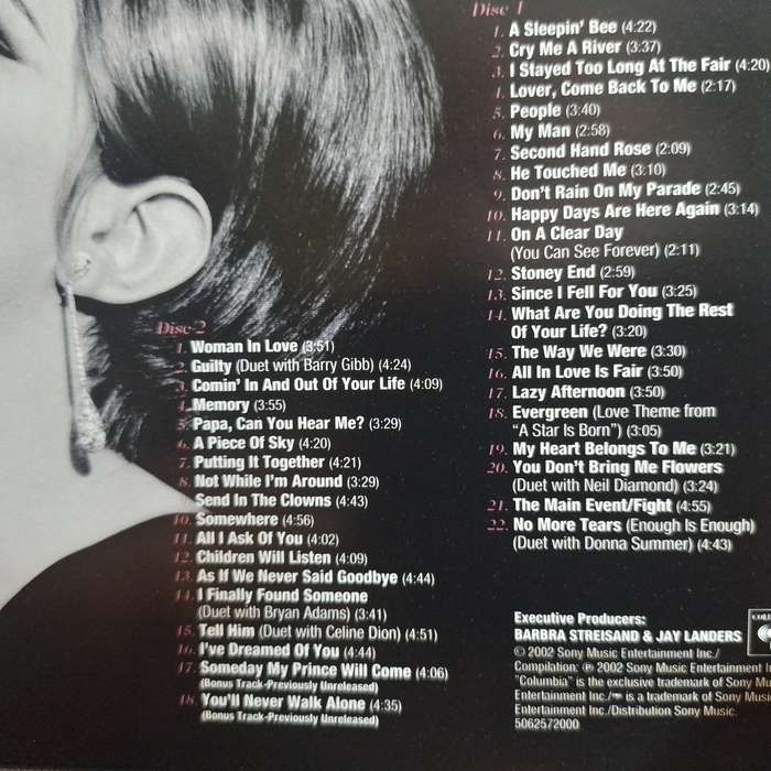CD -  Barbra Streisand - The Essential Barbra Streisand (2cd)