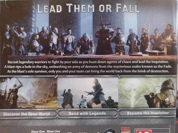 Xbox ONE - Dragon Age Inquisition
