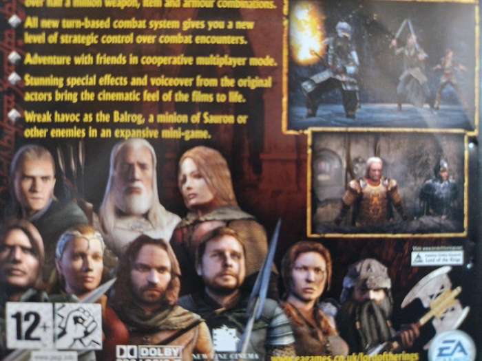 PS2 - The Lord of The Rings The Third Age Platinum