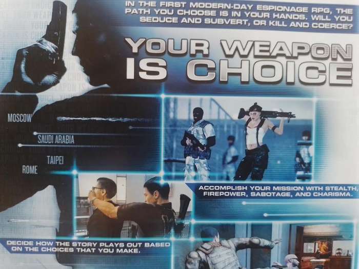 Xbox 360 - Alpha Protocol The Espionage RPG