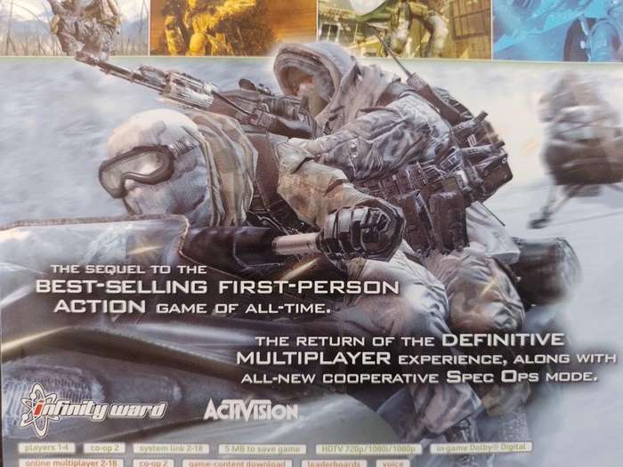 Xbox 360 - Call of Duty Modern Warfare 2