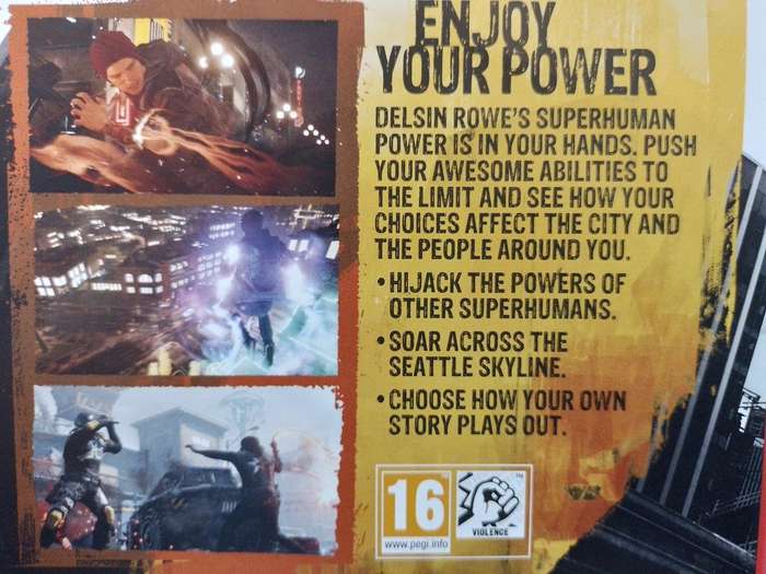 PS4 - Infamous Second Son Playstation Hits