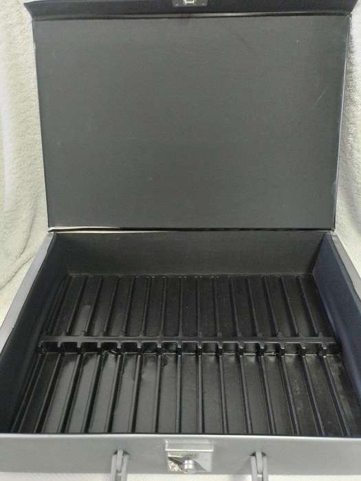 Vintage Cassette Leatherette PVC Carry Case Holds 30 Audio Cassettes