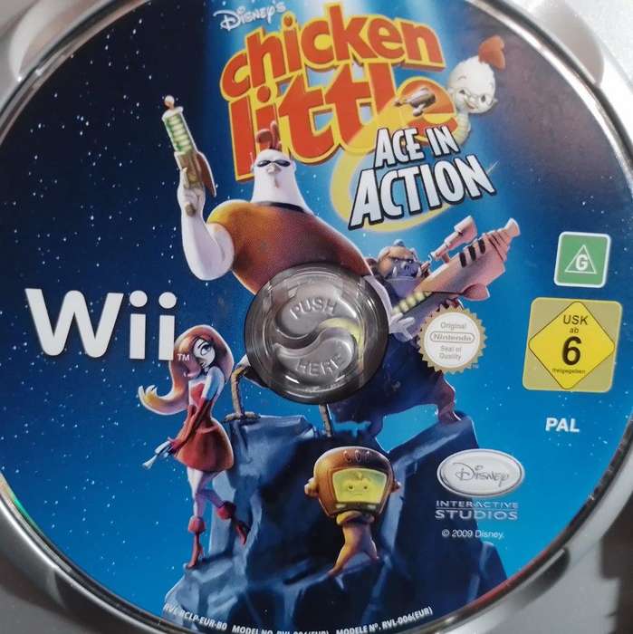 Wii - Chicken Little Ace In Action (Disc Only)