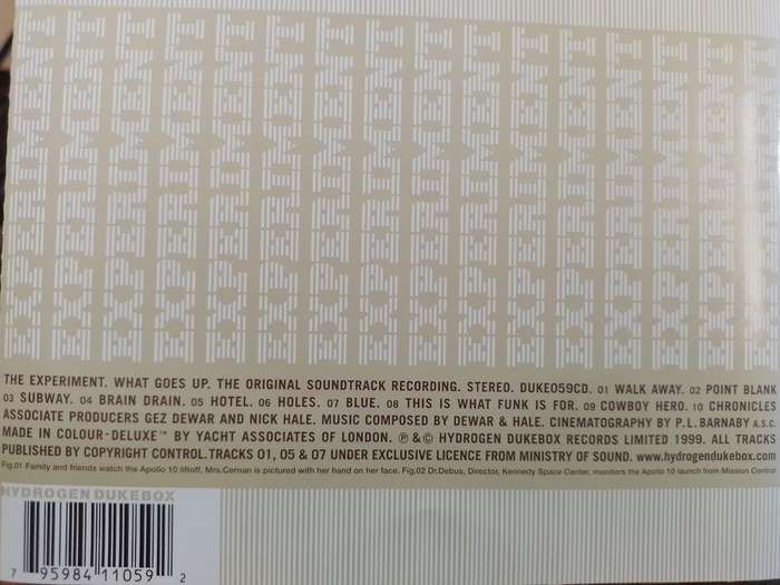 CD - The Experiment - What Goes Up -