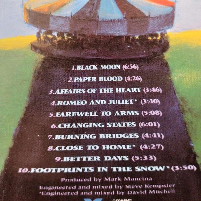 CD - Emerson, Lake & Palmer - Black Moon -  383 480 003-2