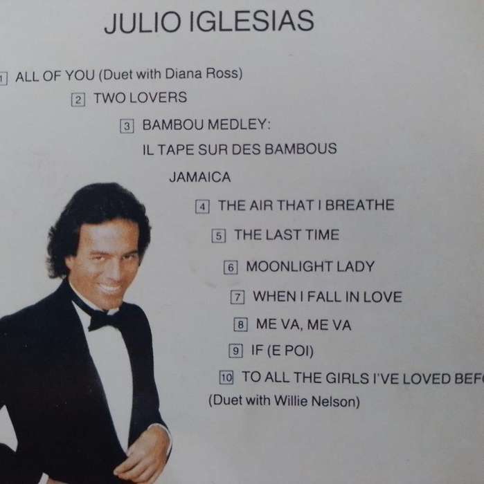 CD - Julio Iglesias - 1100 Bel Air Place