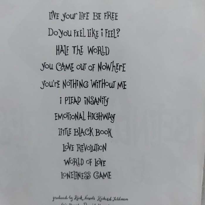 CD - Belinda Carlisle - Live Your Life Be Free - VI 886172