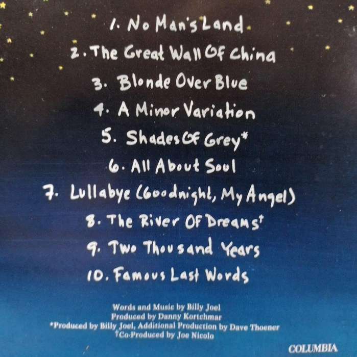 CD - Billy Joel - River Of Dreams