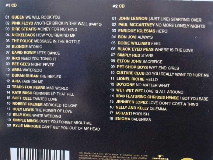 CD - Various - #1s - 38 Of The Greatest #1 Singles Of All Time (2cd) - DARCD 3058