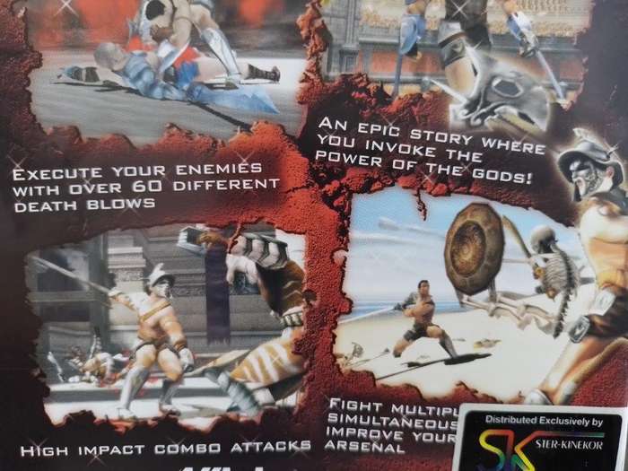 PS2 - Gladiator Sword of Vengeance