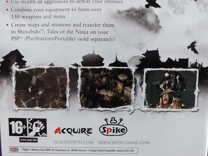 PS2 - Shinobido Way of The Ninja
