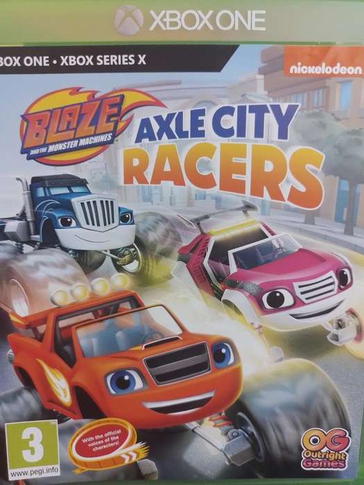 Xbox ONE - Blaze And The Monster Machines Axle City Racers (Xbox ONE + Series X)