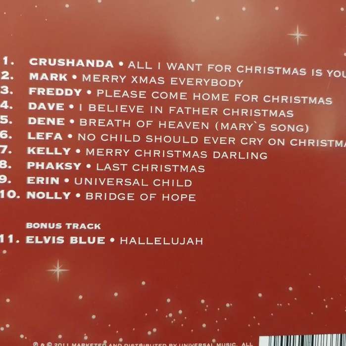 CD - The Idols Top 10 The Christmas Album