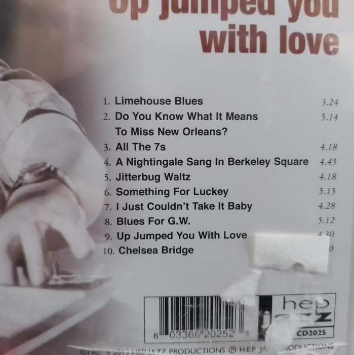 CD - Dill Jones Up Jumpoed you With Love (New Sealed)
