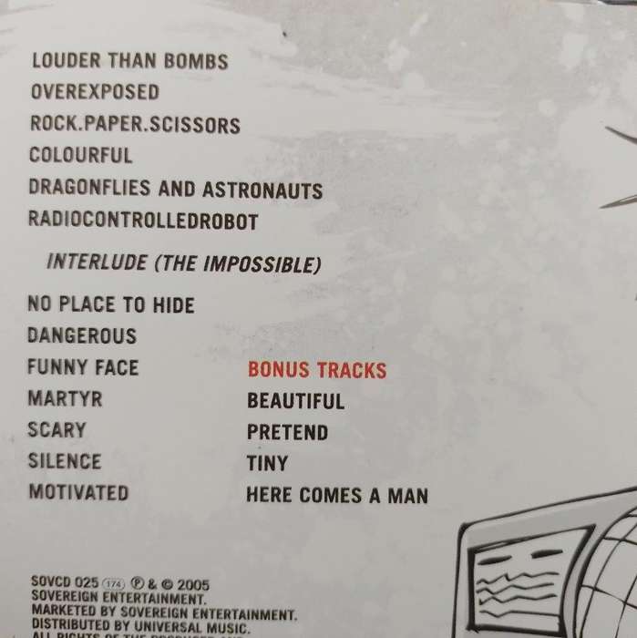 CD - The Parlotones - Radio Controlled Robot