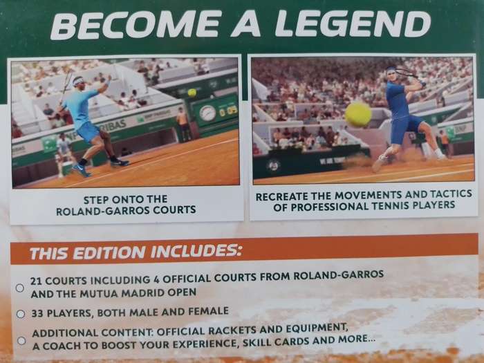PS4 - Tennis World Tour Roland Garros Edition