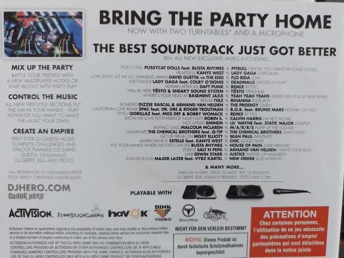 PS3 - DJ Hero 2