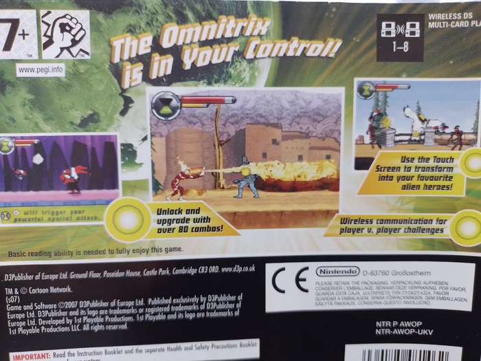 Nintendo DS - Ben 10 Protector of Earth