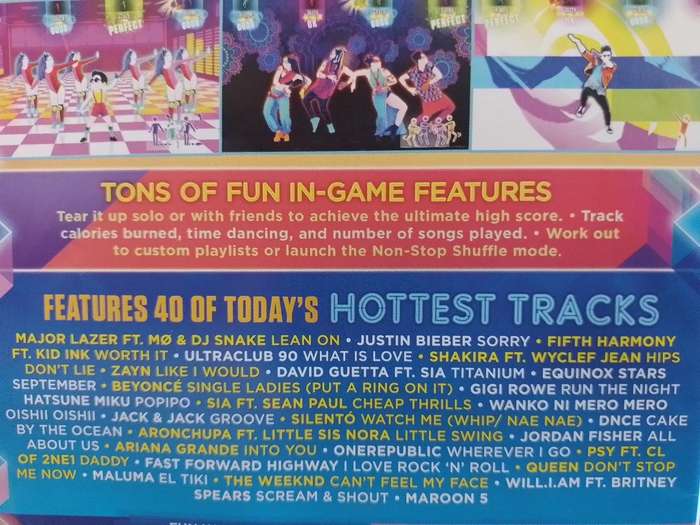 Xbox 360 - Just Dance 2017 (NTSC - Wont Play on PAL systems)