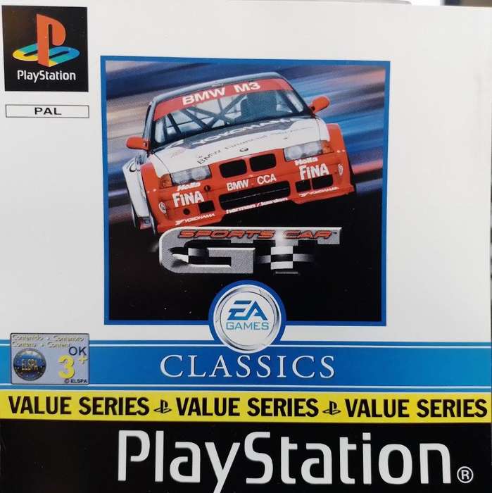 PS1 - Sports Car GT (Pal black disc)