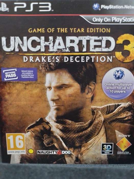 PS3 - Uncharted 3 Drake`s Deception - Game of The Year Edition