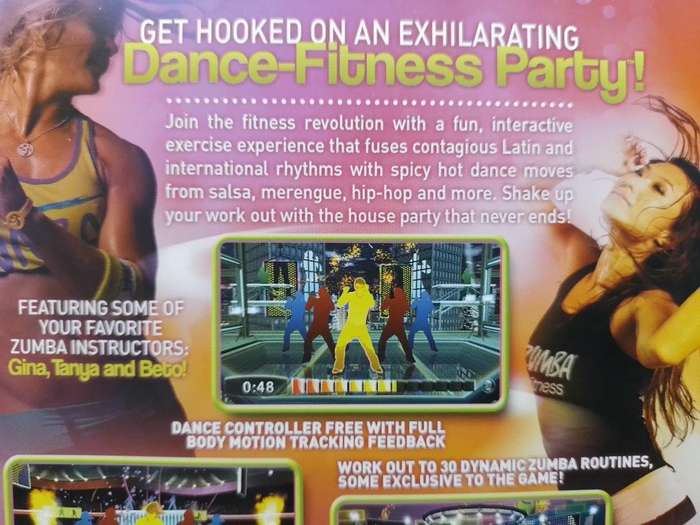 Xbox 360 - Kinect Sensor + Zumba Fitness Game Bundle