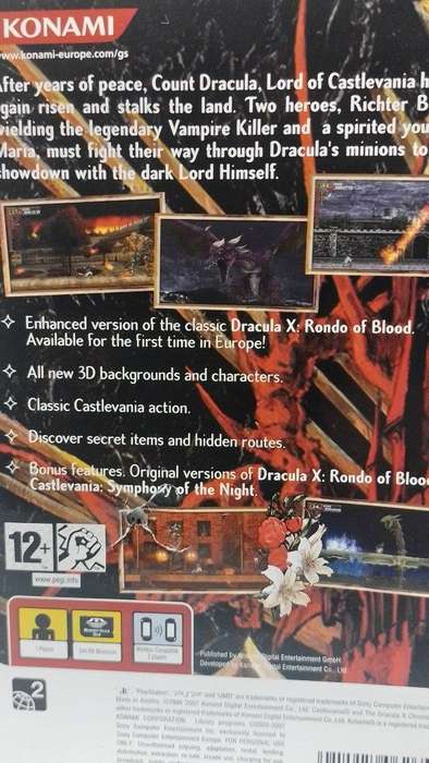 PSP - Castlevania The Dracula X Chronicles