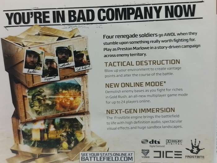 PS3 - Battlefield Bad Company