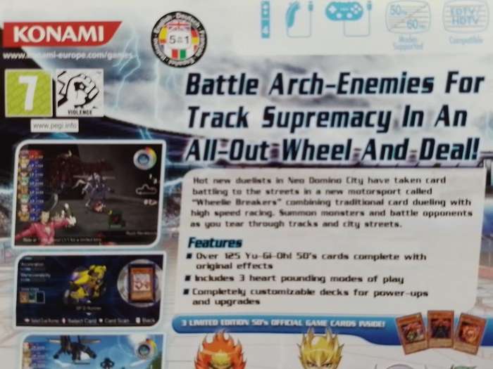 Wii - Yu-Gi-Oh! 50s Wheelie Breakers