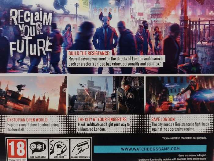 PS4 - Watch Dogs Legion