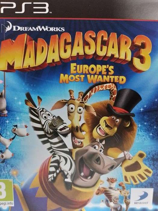 PS3 - Madagascar 3 Europes Most Wanted