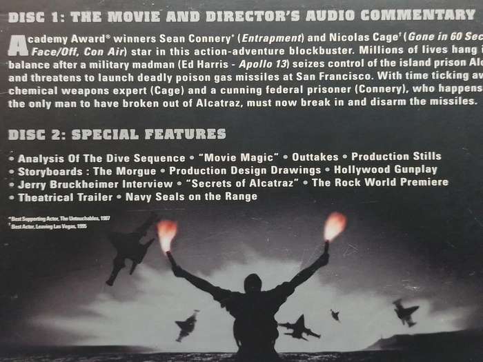 DVD - The Rock 2 Disc Collectors Edition