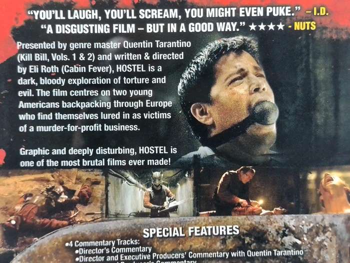 DVD - Hostel Unseen Edition